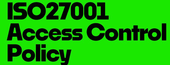 سياسة الوصول عن بعد و تطويرها باستخدام ISO 27001